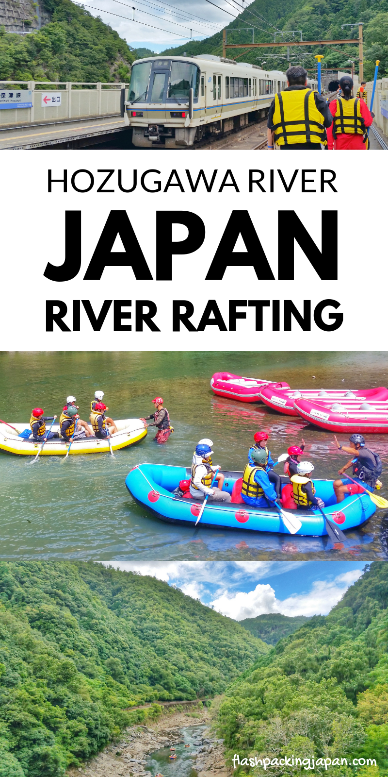 Going up Kitayama Log Rafting Japan 2024 3