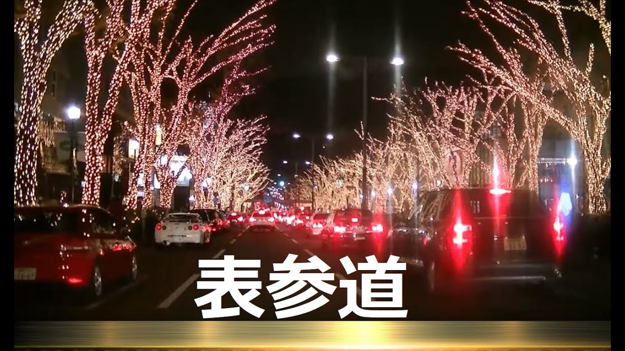 Omotesando Street Illumination 表参道 2024