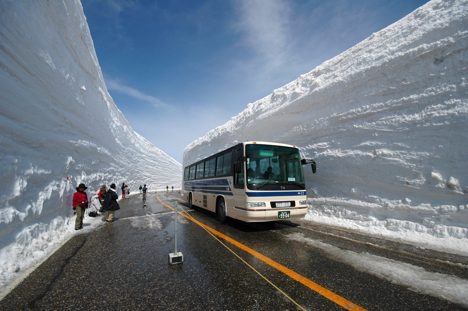 Visiting Tateyama's Snow Wall Walk Japan 2024 3