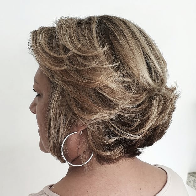 9 Edgy Bob with Layers for Women Over 60 this year 3