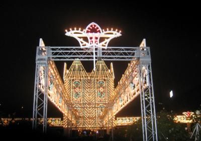 Discovering Osaka Hikari-Renaissance Light-up in Japan 2