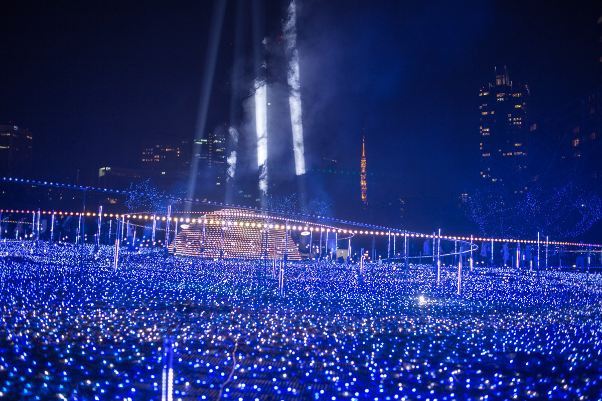 Go to the illumination sites in Tokyo