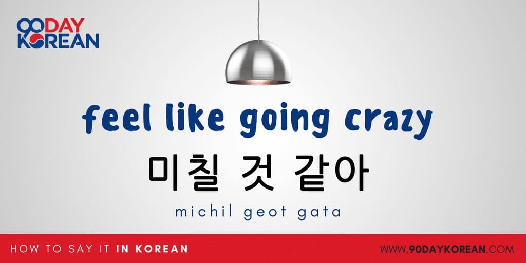 How to Say “Crazy” in Japanese – The meaning of 미쳤어 (michyeosseo) 2