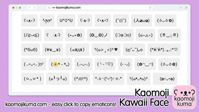 Kaomoji — Get to know these cute Chinese Emoticons 5