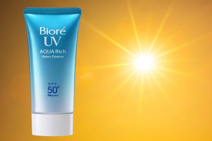 Bioré Japan Aqua Rich Watery Essence Sunblock Sunscreen Blue Spf50+ Pa+++ 3