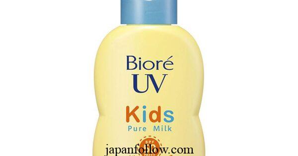 Biore UV Kids Milk Sunscreen SPF50 / PA +++ ฟรี 70ml Fragrance