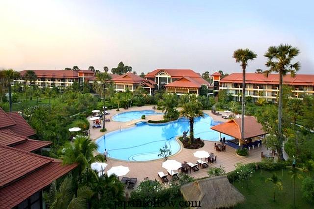 호텔 리뷰 : Angkor Palace Resort Spa, Siem Siep