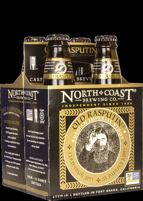 North Coast Old Rasputin Imperial Stout 4pk-12oz Btls 5