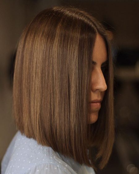 The best Blunt Cut Bob With Bangs this year 4
